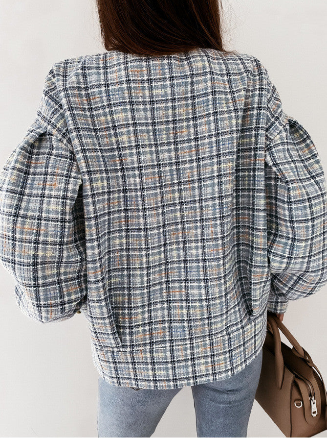 Spring Long Sleeved All Match Short Little Fragrant Wind Jacket