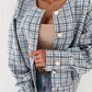 Spring Long Sleeved All Match Short Little Fragrant Wind Jacket