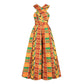 Combinaison d'été en dentelle de style ethnique africain