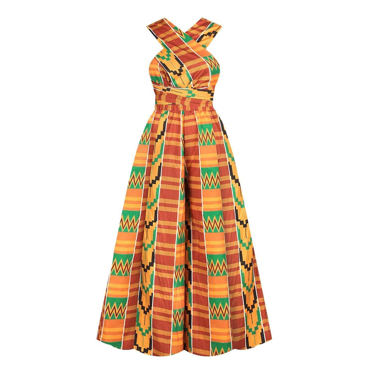 Combinaison d'été en dentelle de style ethnique africain