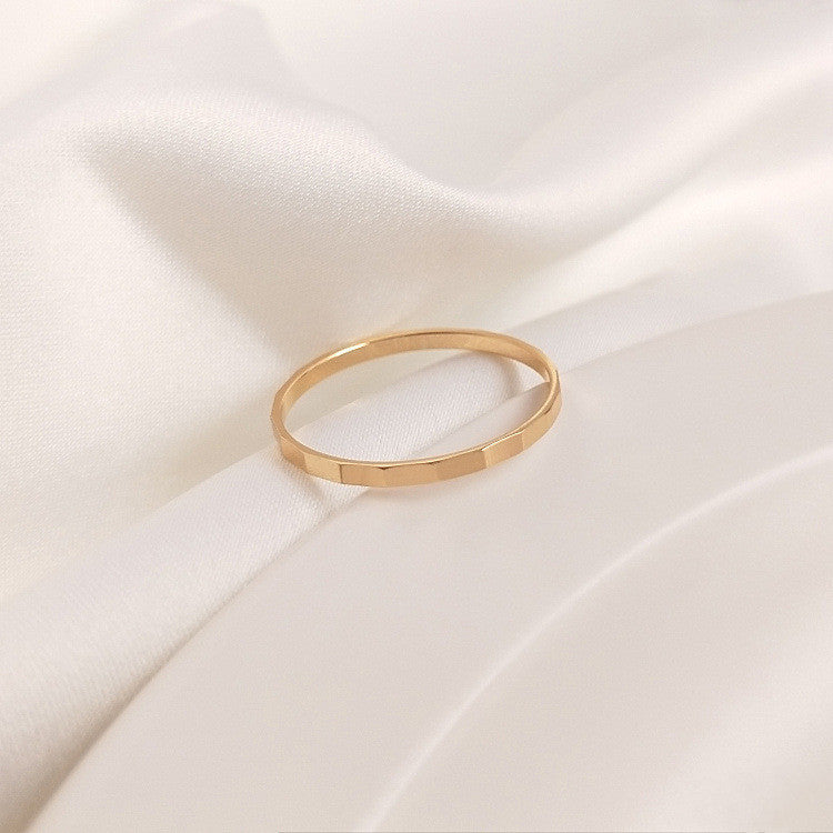 Simple Ins Wind Ring Combination Tail Ring