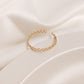 Simple Ins Wind Ring Combination Tail Ring