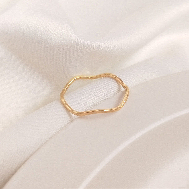 Simple Ins Wind Ring Combination Tail Ring