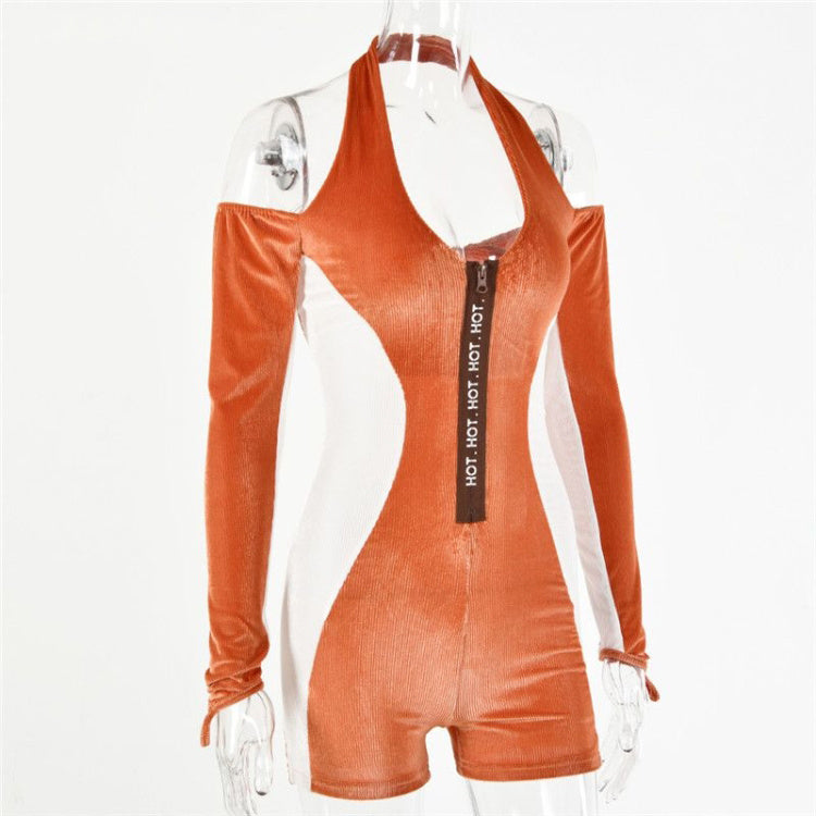 Open Back Jumpsuit Women's