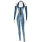 Open Back Jumpsuit Women's