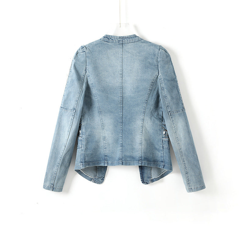 European And American Loose Denim Short Jacket
