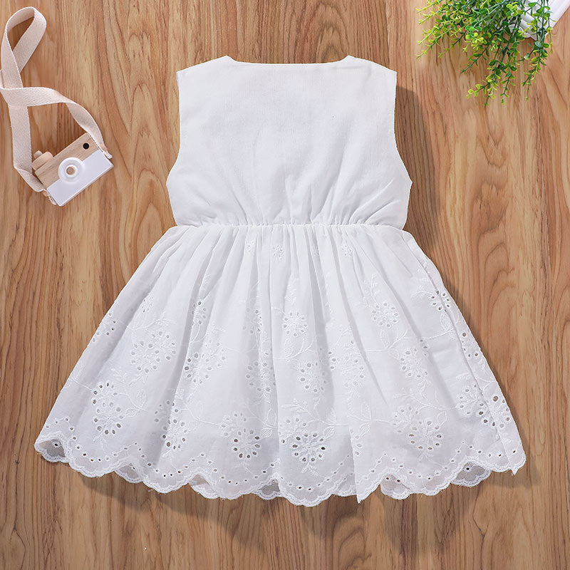 Small And Medium-Sized Children's Fashion Short Dress