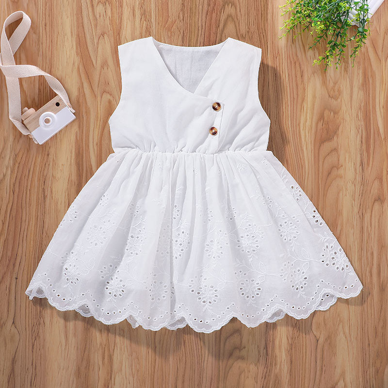 Small And Medium-Sized Children's Fashion Short Dress