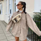 Woolen Coat Autumn And winter New Women's Style Thin And Thick Coat