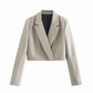 Fashion Short Slim Slimming Casual Suit Jacket