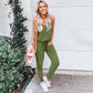 Five-Color Sleeveless Lace-Up Fashion Jumpsuit