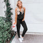 Five-Color Sleeveless Lace-Up Fashion Jumpsuit
