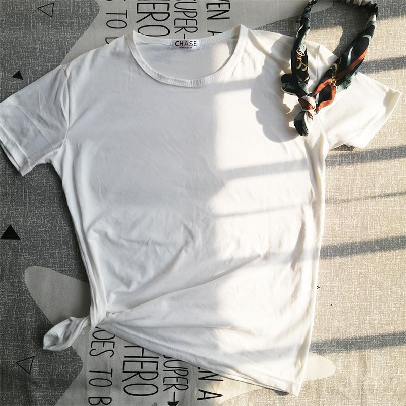 Women's Casual T-Shirt Short Sleeve Cartoon Animal Print