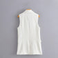 Celebrity Style Temperament Solid Color All-Match Vest