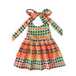 Sleeve Suspender Lace Bowknot African Bohemian Halter Dress