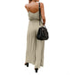 Women's Suspender Wide-leg Jumpsuit