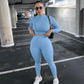 Vêtements de sport slim extensibles taille haute