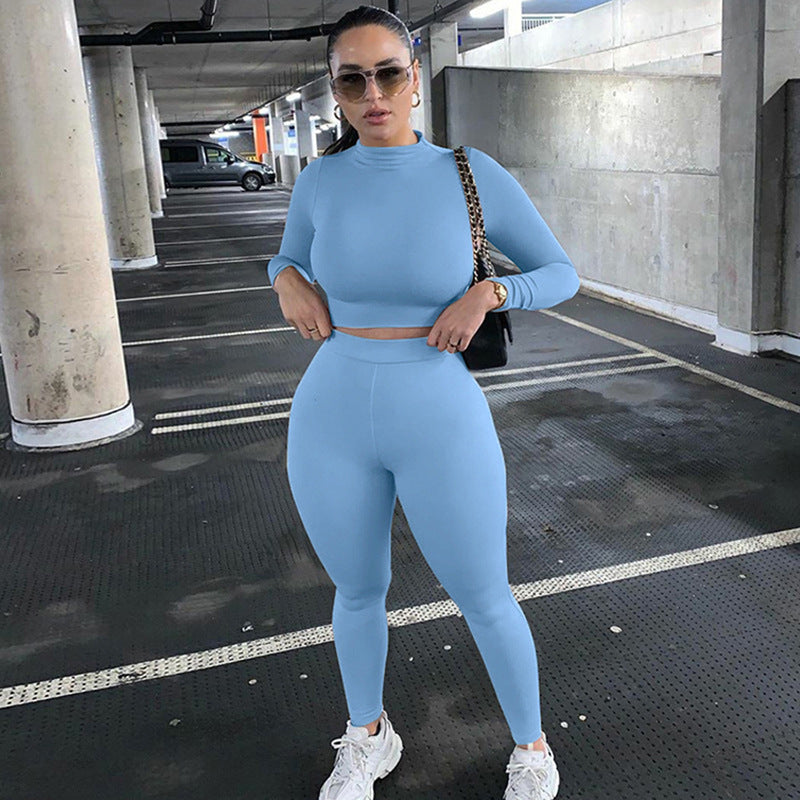 Vêtements de sport slim extensibles taille haute