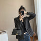 Clothing Temperament High-end Sense Of Plaid Suit Design Sense