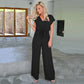 Combinaison pantalon à manches courtes Fashion OL
