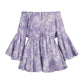 Combinaison courte sexy imprimée pour femme, décontractée et confortable, manches papillon, col bateau, tenue de plage, de fête, tendance