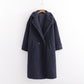 Women's Winter Fashion Vintage Lamb Wool Coat