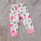 Four-Piece Printed Cotton Letters For Infants