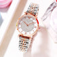 Gypsophila Steel Band Quartz Diamond Tide Watch