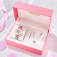 Gypsophila Steel Band Quartz Diamond Tide Watch