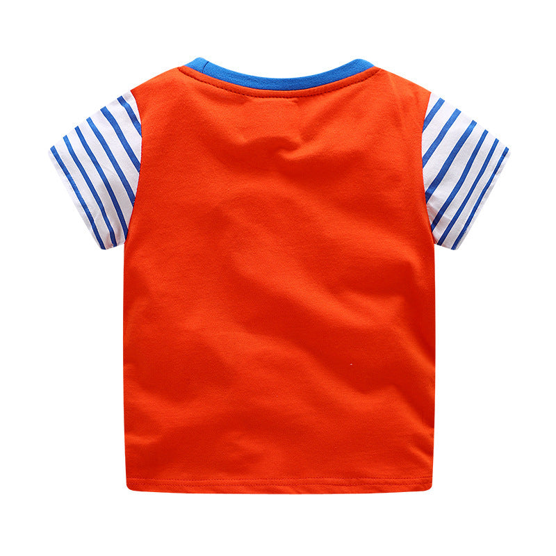 T-shirts pour enfants européens et américains T-shirts à manches courtes pour enfants européens et américains