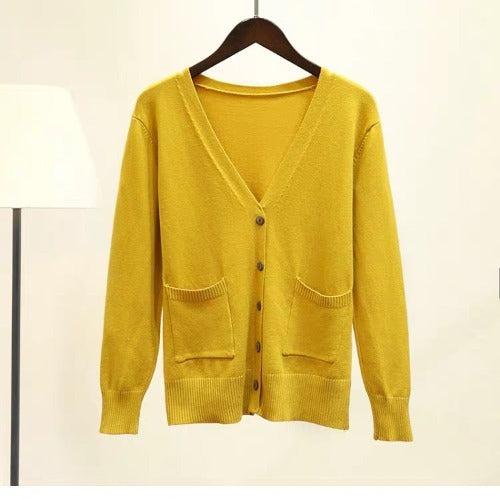Korean Style Loose Cardigan Fashion Jacket
