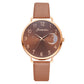 Vibrato Explosion  Simple Fashion Atmosphere Korean Ladies Quartz Watch Bracelet Fashion Combination Set