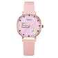Korean Version Of Simple Ladies Cartoon Quartz Watch Small Daisy Bracelet