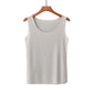 Summer Korean Version Of Thread Cotton Freely Cut Round Neck Vest Female Elastic