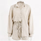 Single-breasted Cardigan Loose Top High Waist Shorts Two-Piece Set