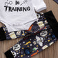 Baby Suit Autumn Spring Autumn Romper Pants Hat 3 Piece Set