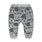 Autumn New Boys Cotton Letter T-shirt Long Sleeve Two-Piece Set