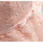 New Spring And Autumn Wedding Mid-Length Banquet Evening Dress