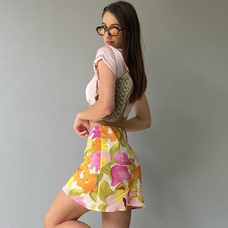 Sac imprimé pour femme, style hip-hop, tempérament pastoral, slim et amincissant
