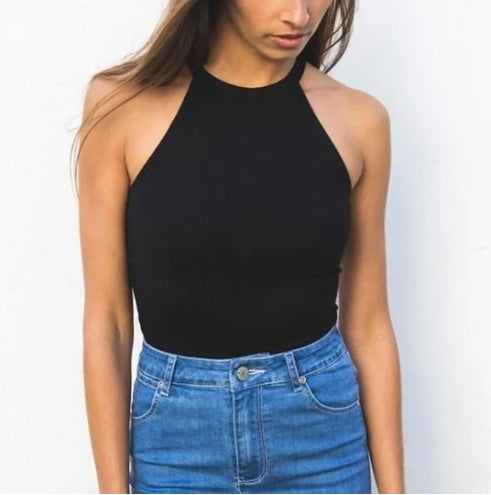 Gilet sans bretelles pour femme, idéal pour le yoga et le sport