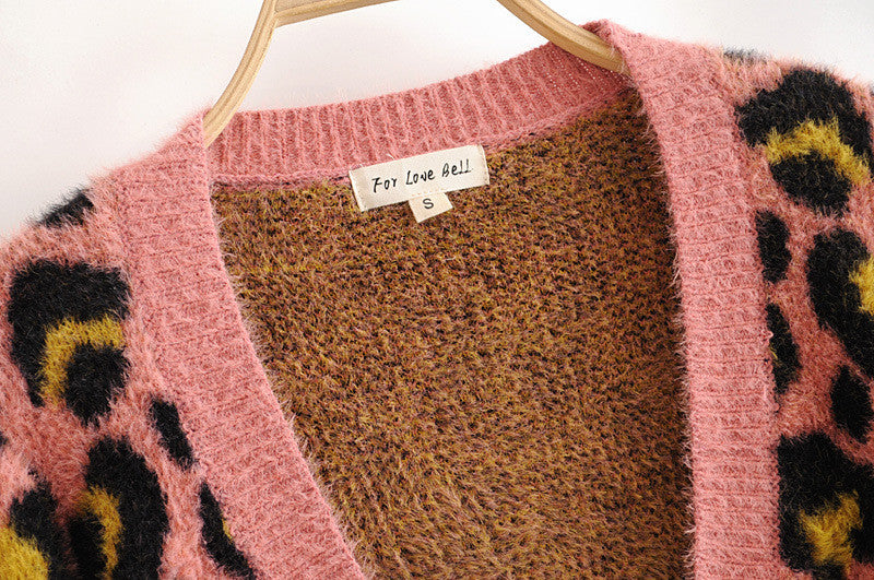 Loose Knit Cardigan Sweater Jacket Short Vest Two-piece Set
