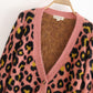 Loose Knit Cardigan Sweater Jacket Short Vest Two-piece Set