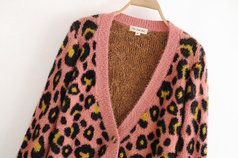 Loose Knit Cardigan Sweater Jacket Short Vest Two-piece Set