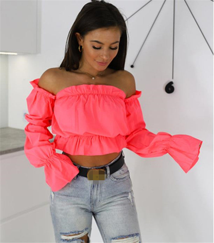 Summer New Women'S T-Shirt Tops Slim Fit