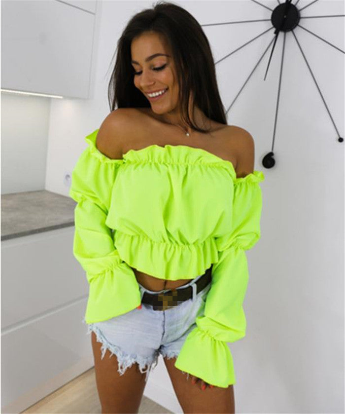 Summer New Women'S T-Shirt Tops Slim Fit