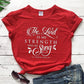 T-shirt femme mode rétro drôle Jésus T-shirt foi slogan art haut
