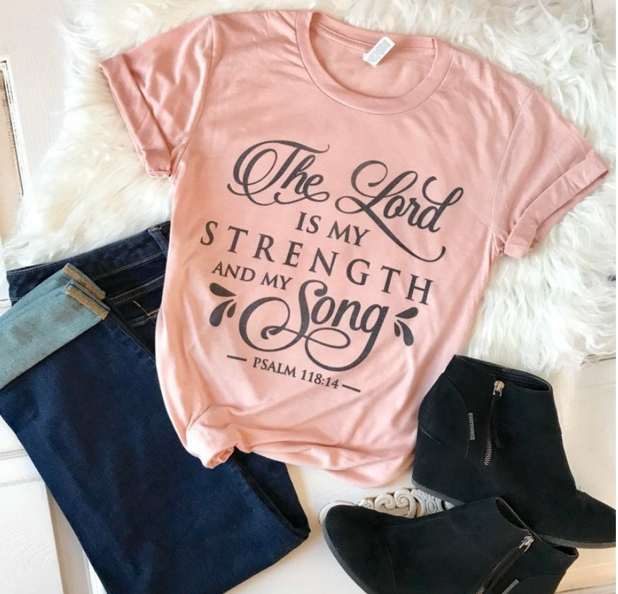 T-shirt femme mode rétro drôle Jésus T-shirt foi slogan art haut
