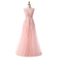 Robe de soirée longue dos nu sexy SSYFashion, robe de soirée élégante en dentelle verte à col en V pour la mariée