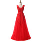 Robe de soirée longue dos nu sexy SSYFashion, robe de soirée élégante en dentelle verte à col en V pour la mariée