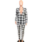 European And American Temperament Women's Printed Trouser Suit Jacket